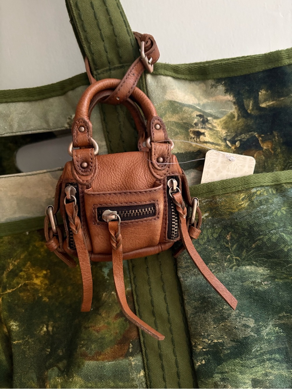 We The Free Micro Emerson Mini Bag🔥Saddle• New with tags! - Picture 6 of 15